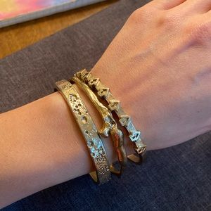 Low luv gold bracelets